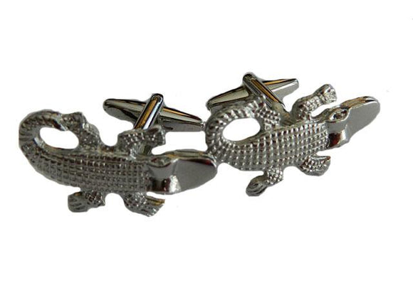 Alligator Cufflinks | Animal Cufflinks | Crocodile Cufflinks