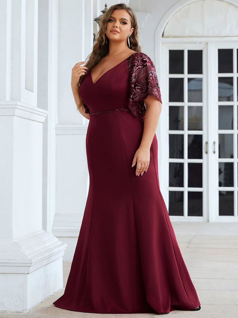 Formal dress deals for larger ladies