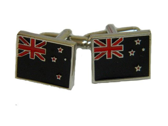 New Zealand Flag Cufflinks | NZ Flag Cufflinks | New Zealand Cufflinks
