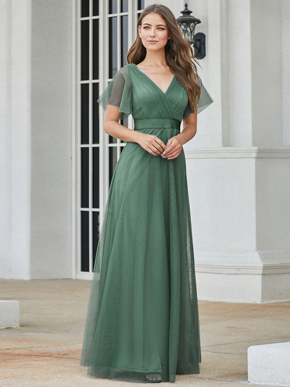 green dress australia Forest Green Tea Length Dress