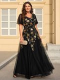 Rita Dress Black Gold - Order In