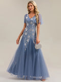 Rita Dress Dusky Blue - Order In