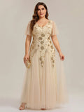 Rita Floor Length Dress Gold - Order In
