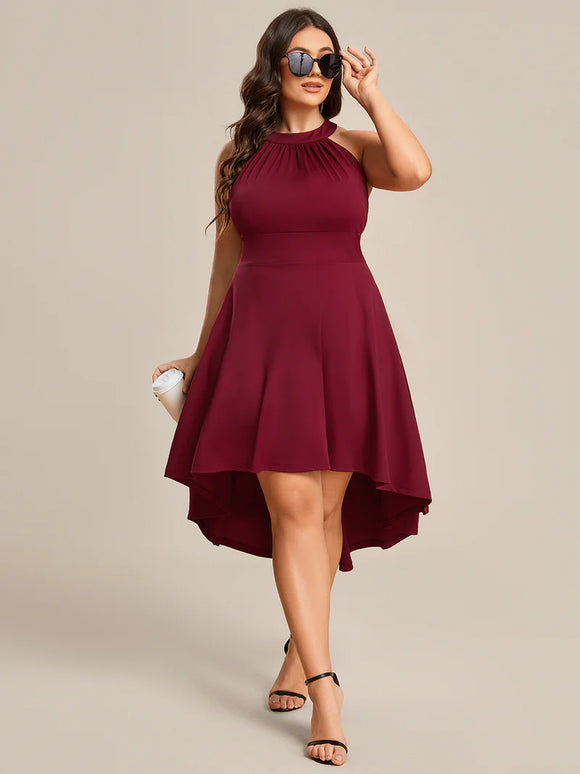 Burgundy sundress sales