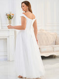 White Wedding Dress Brisbane | White Wedding Dress Australia | White Wedding Dress Queensland | Affordable White Wedding Dress | Plus Size White Wedding Dress | Affordable Plus Size Wedding Dress | Aida White Stock Wedding Dress