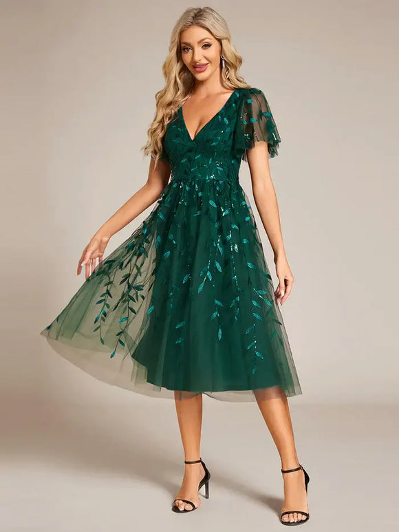 Annabella Dress Forest Green - Order In Annabella Dress Forest Green - Order In