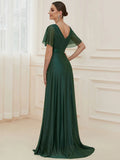 Forest Green Bridesmaid Dress | Forest Green Mother of the Bride Dress| Forest Green Mother of the Groom Dress