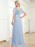 Sky Blue Bridesmaid Dress | Sky Blue Mother of the Bride Dress| Sky Blue Mother of the Groom Dress