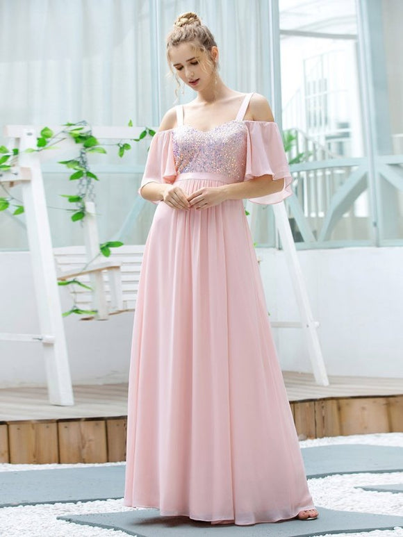 Claudia Pink Stock Dress