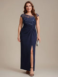 Navy Blue Bridesmaid Dress Brisbane | Navy  Blue Mothe of the Bride Dress Queensland | Navy  Blue Mothe of the Groom Dress Redcliffe | Cynthia Navy Blue Stock Dress