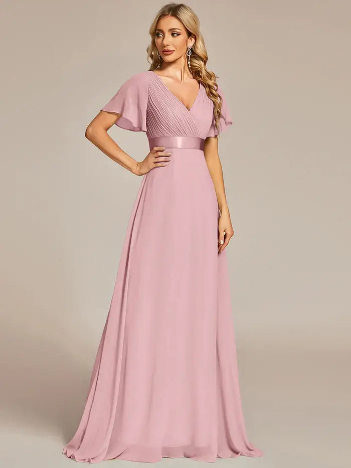 green emerald velvet dress Formal Dress | Bridesmaid Dress