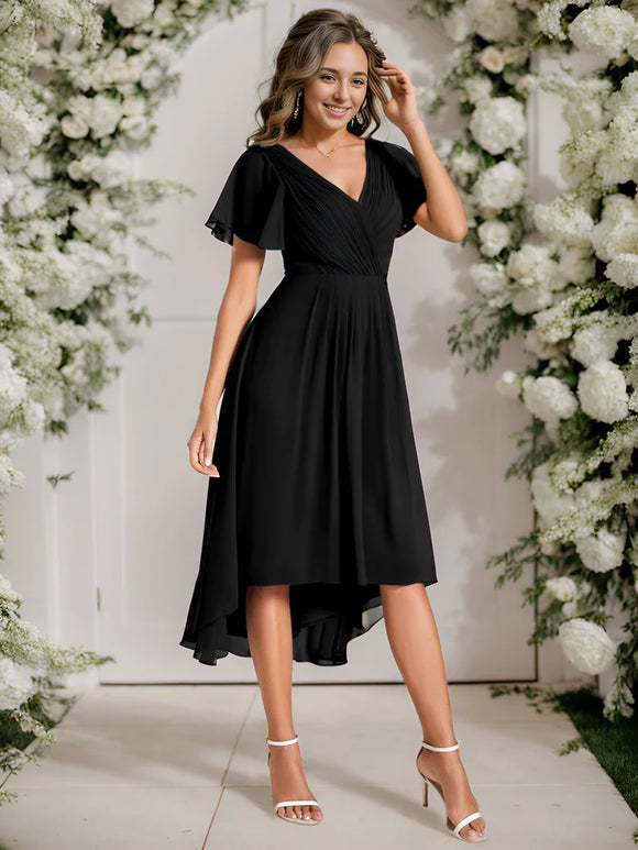 Rebecca Tea Length Dress Black Order In