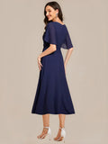 Sharon Dress Navy Blue - Order In