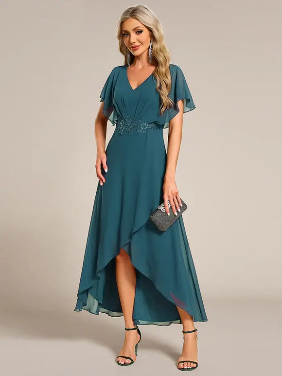 teal bridesmaid dresses australia Ankle Length Dress Colour:Cinnamon-Rose