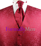 Red Vest | Formal Vest | Formal Waistcoat | Wedding Vest | Wedding Waistcoat | Mens Vest | Mens Waistcoat | Boys Vest | Boys Waistcoat | FM Formal Wear | Brisbane