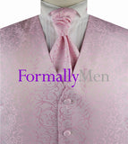 Mens Vest Brisbane| Mens Waistcoat Australia| Mens Formal Waistcoat Brisbane | Mens Wedding Vest Australia| Mens Wedding Waistcoat Brisbane | Northcliffe Pink Mens & Boys Made to Order Vest
