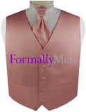 Nowra Dusty Rose Mens & Boys Made to Order Vest