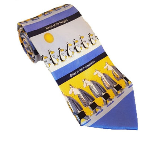 Accountant Necktie | Accountant Tie | Fun Tie | Humorous Tie