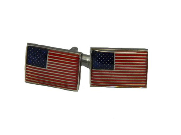 USA Flag Cufflinks | American Flag Cufflinks | American Cufflinks