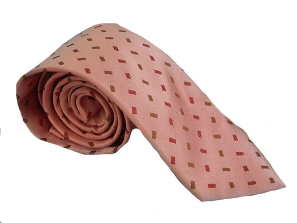 Pink Necktie | Pink Tie | Patterned Tie