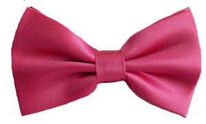 Hot Pink Bowtie | Pre-Tied Bowtie | Bow Tie | Pink Bow Tie