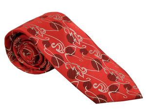 Red Necktie | Silk Necktie