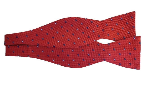 Red Self tie Bowtie | Red Bowtie | Red Bow Tie