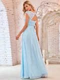 Grecian Style Dress | Blue Bridesmaid Dress | Long Blue Dress | Long Light Blue Dress | Light Blue Dress | Pale Blue Dress