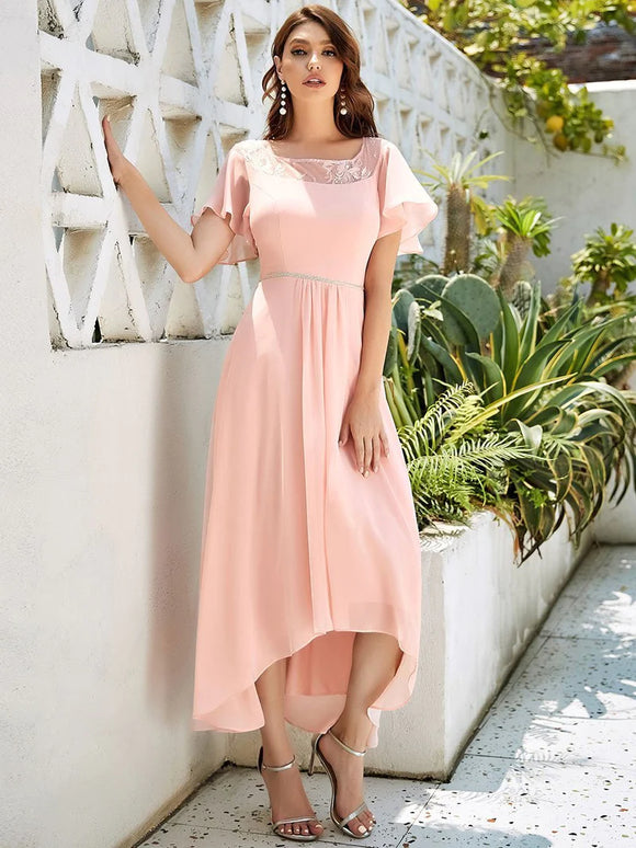 Mid calf 2025 bridesmaid dresses