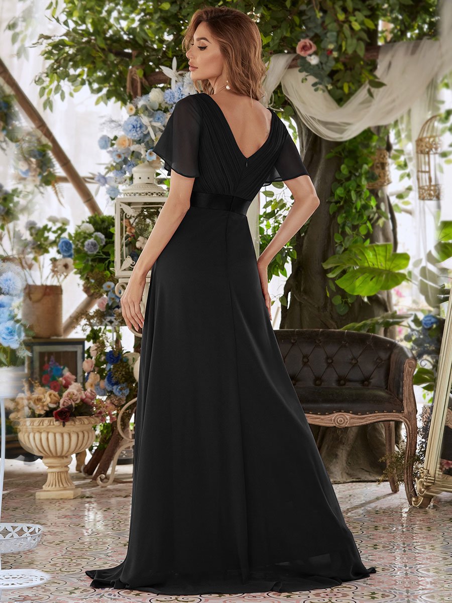 Black Floor Length Dress