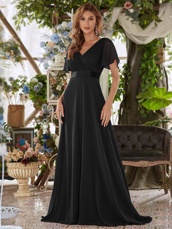 Black Floor Length Dress