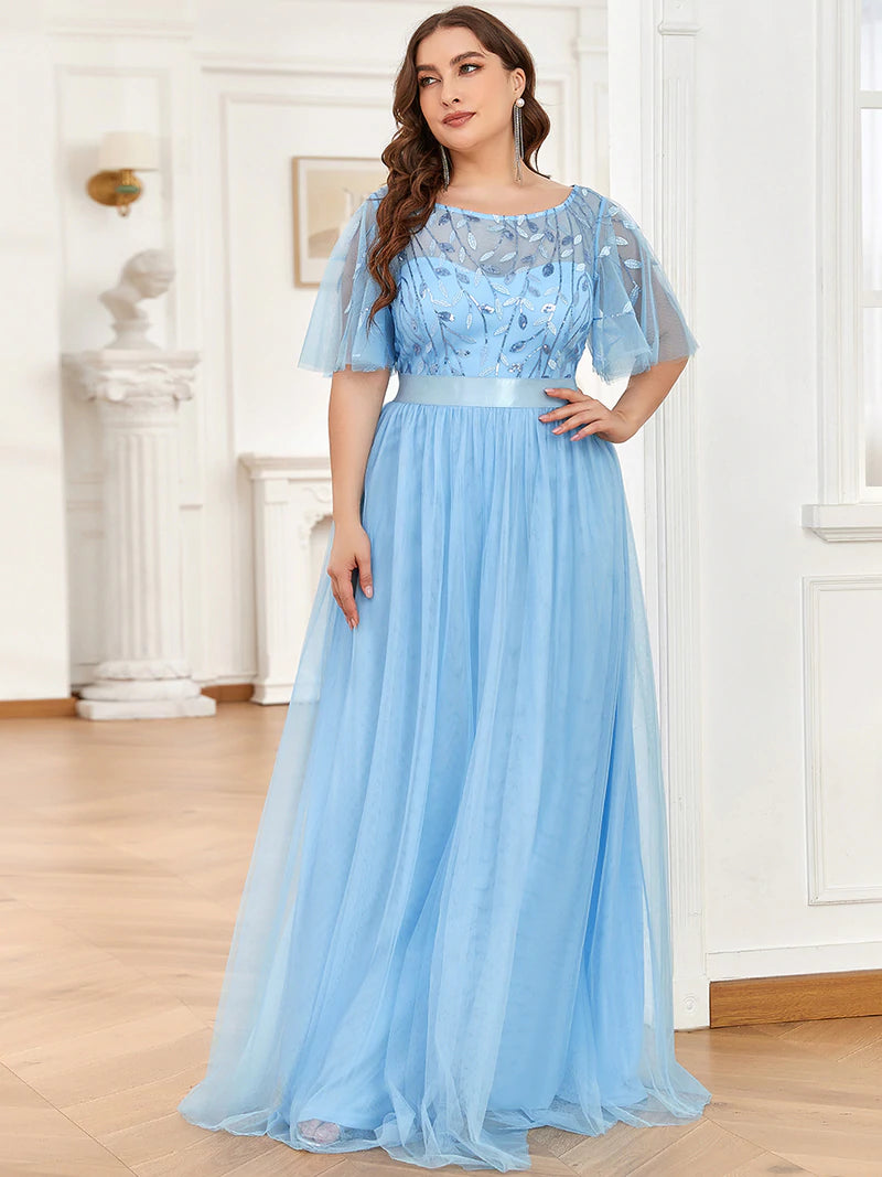 Yvette Dress Baby Blue Order In