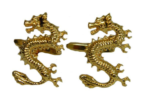 Gold Dragon | Cufflinks Australia | Chinese Dragon Cufflinks