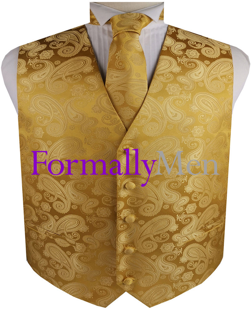 Gold vest boys deals
