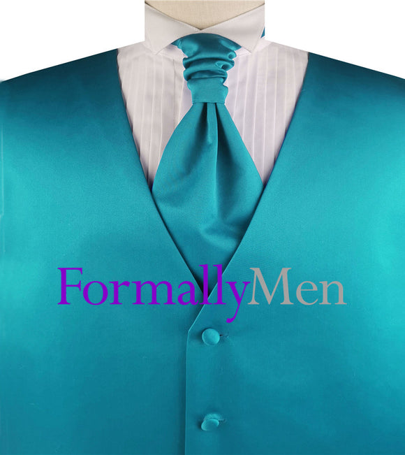 Nowra Turquoise Vest FM Formal Wear Mens Vest - Main Image