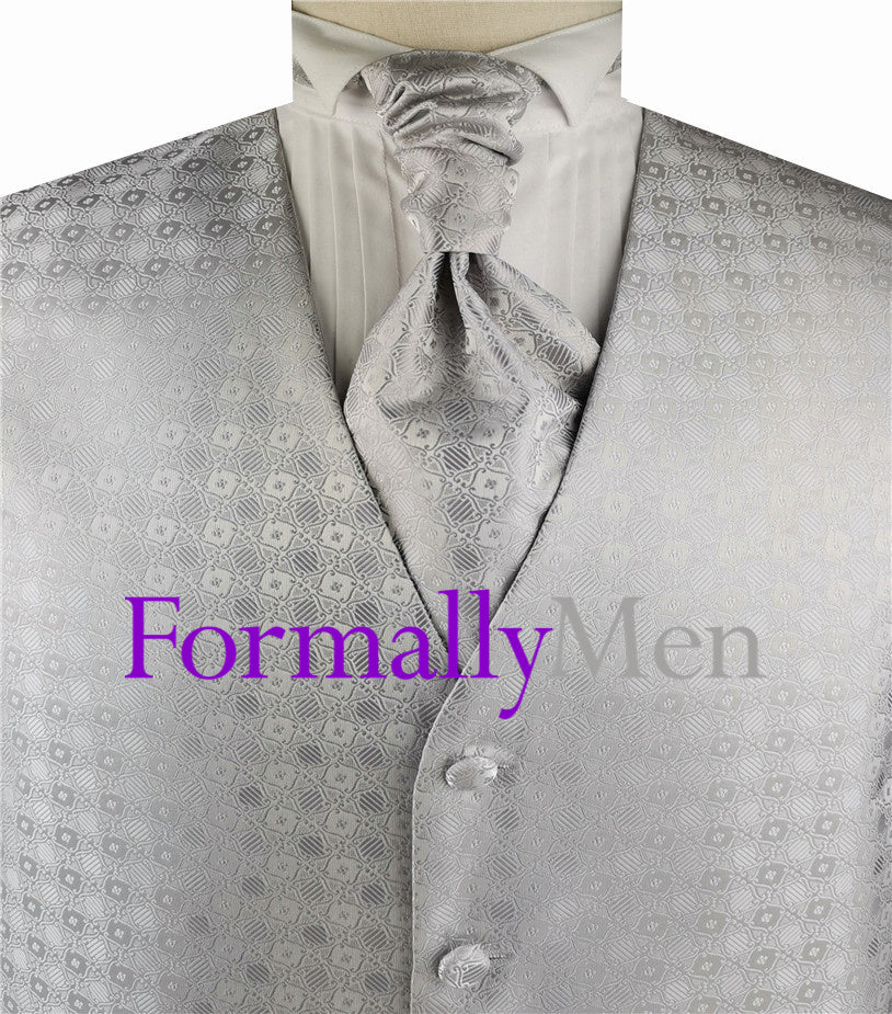 Boys silver vest shop