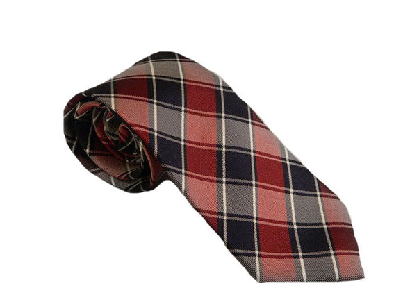 Red Check Tie Australia | Red Business Ties Australia | Red Suit Ties Australia