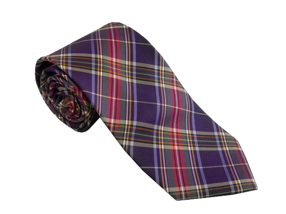 Purple Tartan Ties Australia | Purple Check Ties Australia | Purple Scottish Ties