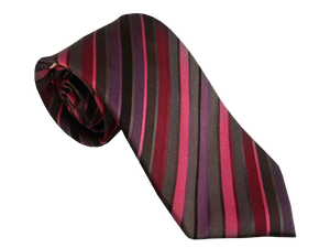 Grey Tie | Mens Ties | Silk Ties | Silk Neckties | Purple Tie