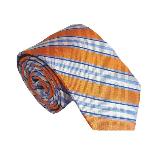 Orange Tie | Mens Ties | Silk Ties | Silk Neckties