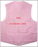 Hawker Pink Ladies Made to Order Vest, showcasing a pink design with polyester lining and adjustable belt.