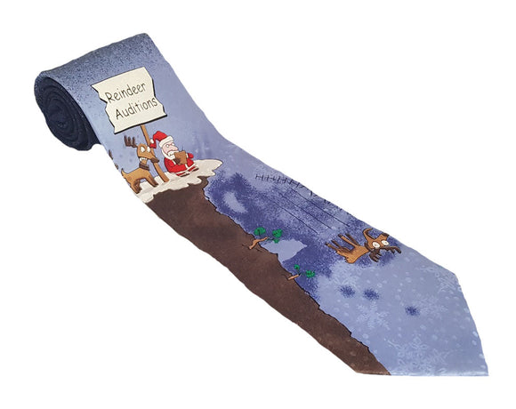 Reindeer Tie | Christmas Necktie