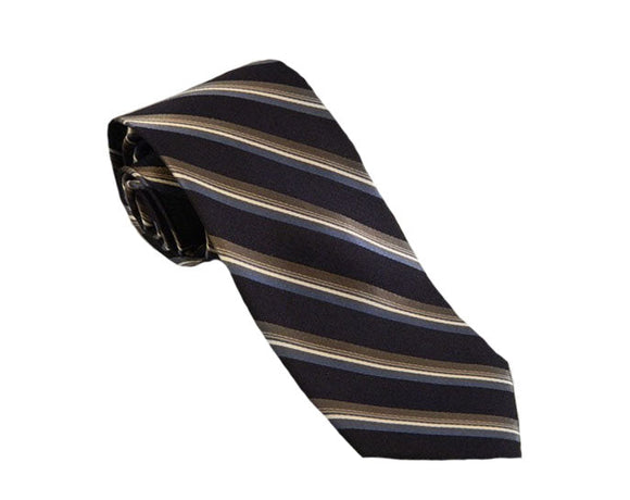 Blue Striped Tie | Mens Ties | Silk Ties | Silk Neckties