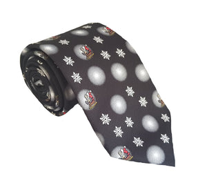 Funny Tie | Christmas Tie | Fun Tie | Snow Tie | Snowflake Tie