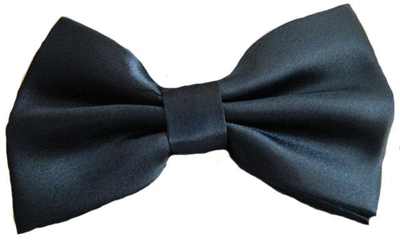 Grey Bowtie | Grey Bow Tie | Charcoal Bowtie