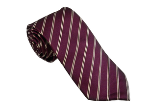 Purple Striped Tie | Mens Ties | Silk Ties | Silk Neckties