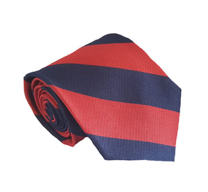 Red & Blue Striped Tie | Red Striped Tie Australia | Blue Striped Tie Australia