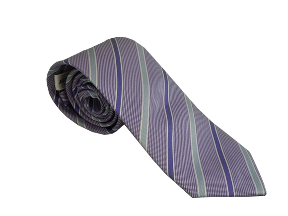 Blue Striped Tie | Mens Ties | Silk Ties | Silk Neckties